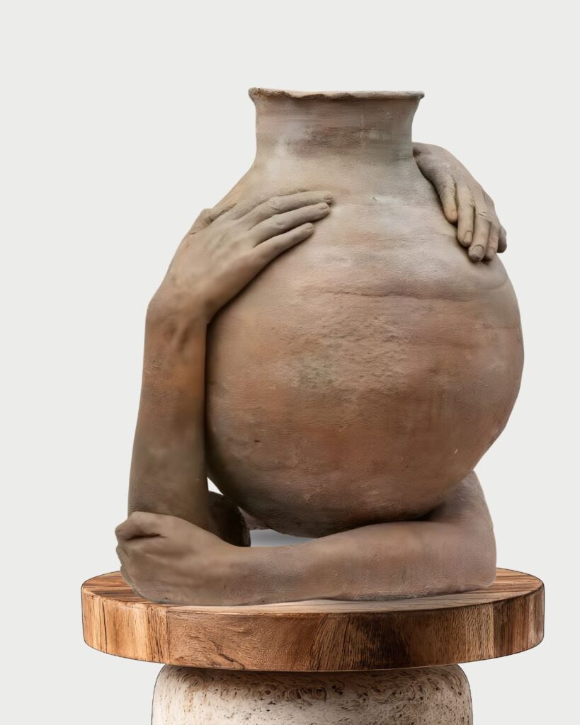 Fine art piece showcased at Deelum Art House Tulum exhibition.